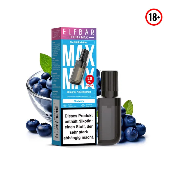 Elfbar MAX Vape Pod Blueberry